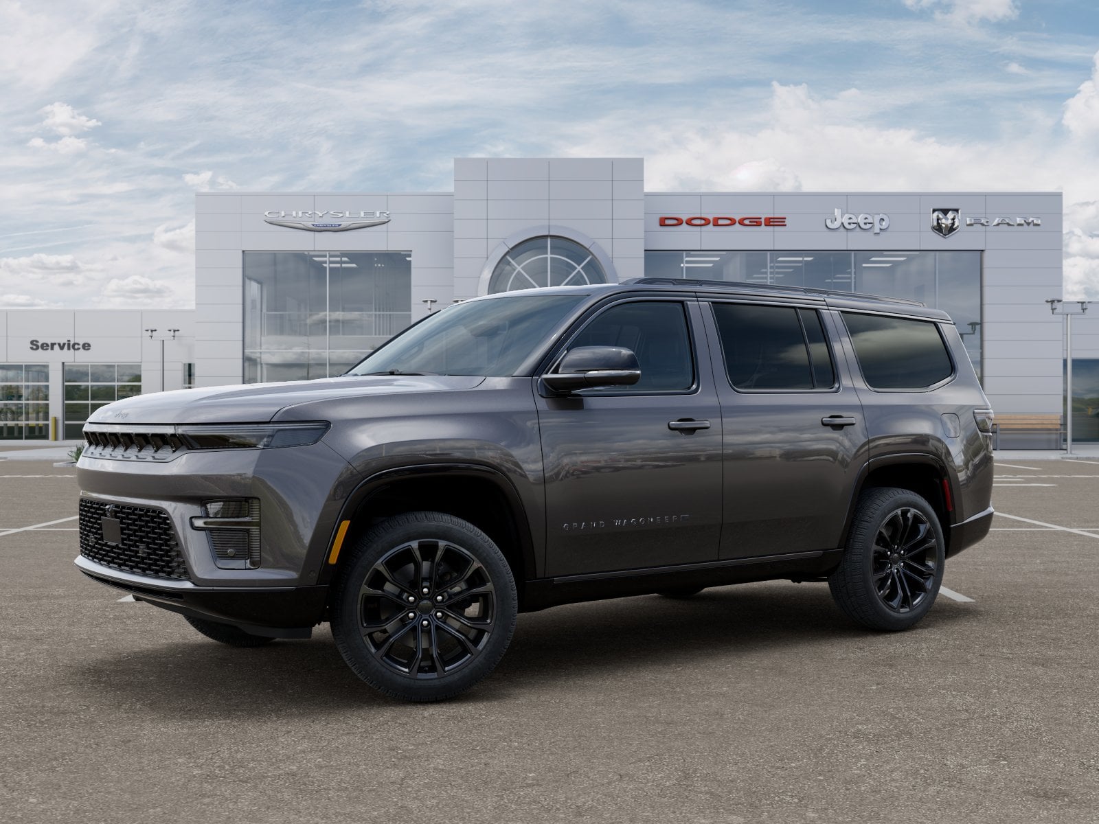 New 2026 Jeep Grand Wagoneer Summit Obsidian - photo - 1