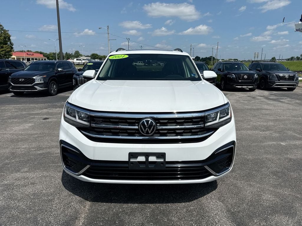 Pre-Owned 2021 Volkswagen Atlas 3.6L V6 SE w/Technology R-Line - photo - 15