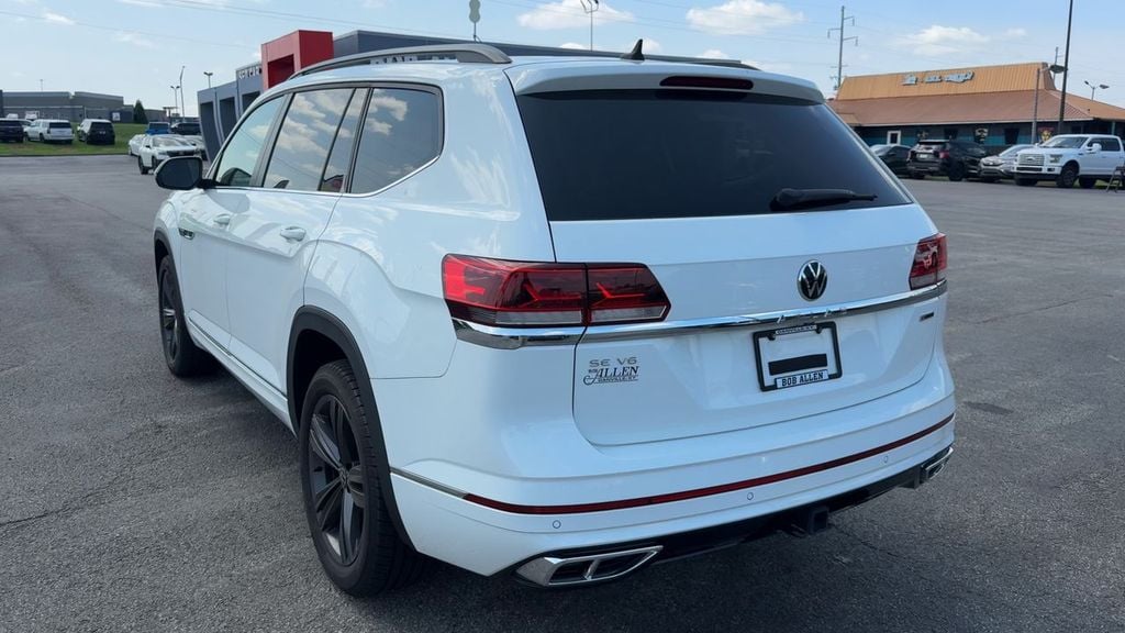 Pre-Owned 2021 Volkswagen Atlas 3.6L V6 SE w/Technology R-Line - photo - 4