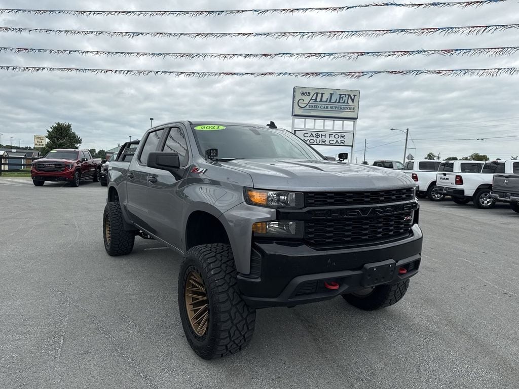 Pre-Owned 2021 Chevrolet Silverado 1500 Custom Trail Boss - photo - 14