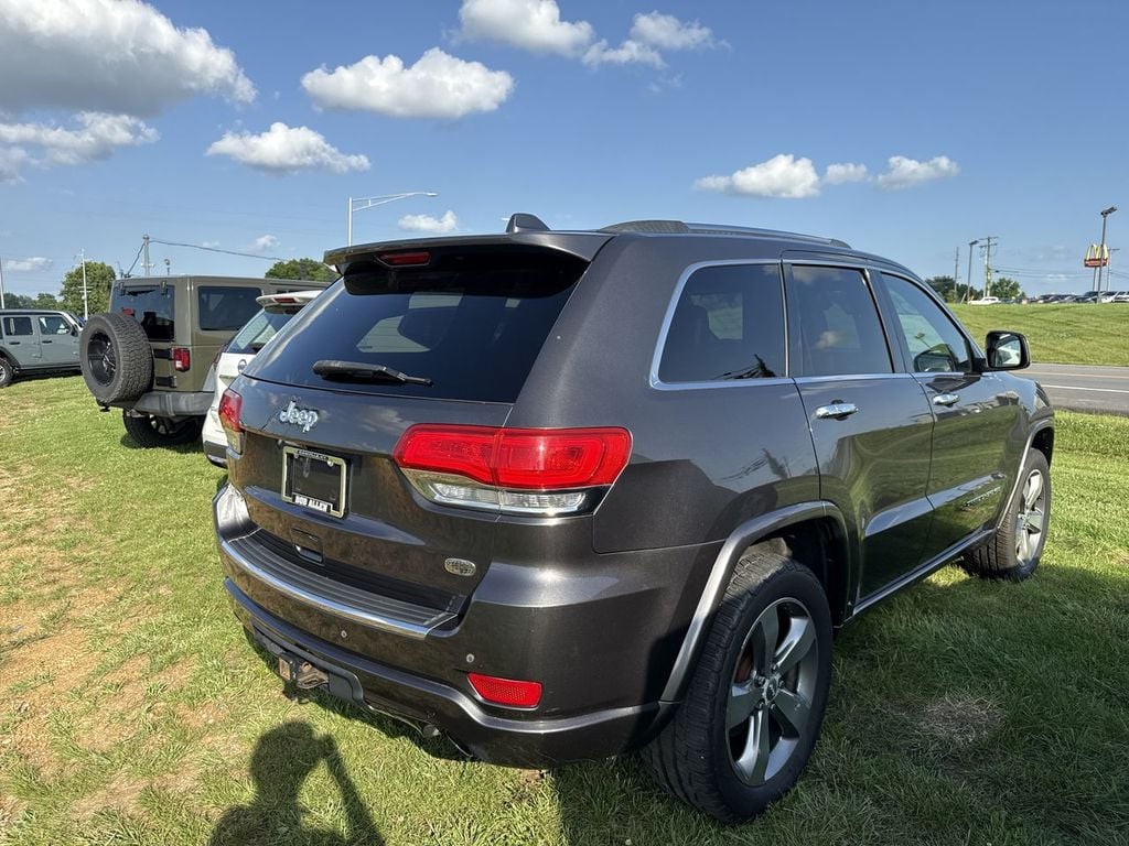 Pre-Owned 2014 Jeep Grand Cherokee Overland - photo - 4