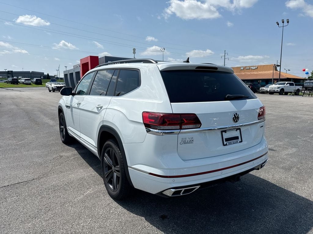 Pre-Owned 2021 Volkswagen Atlas 3.6L V6 SE w/Technology R-Line - photo - 11